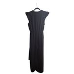 Monteau  Los‎ Angeles Women's Black Sleeveless Button Front Jumpsuit L Photo 2