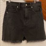 Madewell NWT Rigid Denim A-Line Mini Skirt size 0 Photo 5