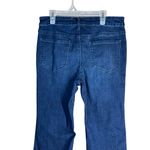 Altar'd State Blue Front Seam Detail Denim Flared Jeans Size 28 Photo 4
