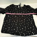 J.O.A. Los Angeles Stars Ruffle Blouse size s Photo 9