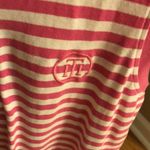 Tommy Hilfiger sleeveless striped heritage polo size xl pink and white top Photo 2