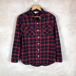 Beach Lunch Lounge Flannel Shirt Black Size XS Photo 1