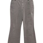 Ralph Lauren Lauren Jeans Co Corduroy Pants Gray Bootcut Women's Size 12 Casual Photo 0