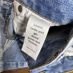 PacSun  Women's Vintage High Rise Distressed Booty Shorts Size 25"Button Fly Jean Photo 3