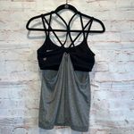 Athleta  Shirt Womens Gray Essence Energize Sports Bra Tank Top Activewear Photo 3