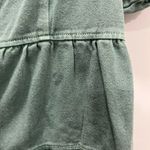 Louna Green Denim Mini Dress Size Medium $128 Photo 4