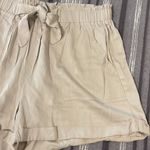 Charlotte Russe Women's  Tan Casual Tie Shorts Size XL NWT #1777 Photo 2