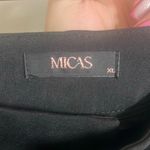 Micas  Draped Wrap Straight Leg Suit Sz XL Pants Photo 8