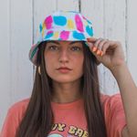 Tie Dye Bucket Hat Blue Photo 2