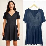 Robert Rodriguez Robert Rodriquez Black Short Sleeve Snake Dress Size XL Photo 1