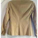 Ralph Lauren Women’s Vintage Polo Beige Khaki Single Breasted Blazer Sz 2 Photo 6
