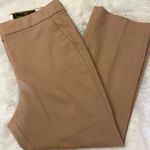 J.Crew Willa Cropped Flare Pants Italian Wool Khaki Wheat Size 12 Photo 5
