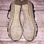 Toms Black and White Aztec Wedge espadrilles Size 6 Photo 7