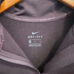 Nike Pro Warm Dri Fit Purple Quarter Zip Up Long Sleeve Shirt size Medium Photo 1