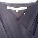 Rachel Rachel Roy Black Fringe Hem‎ Spaghetti Strap Midi Dress Size 6 Photo 4