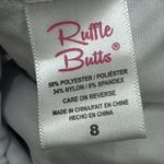 Ruffle Butts Girls' Seersucker Blue‎ Stripe Waterfall One Piece Size 8 UPF 50+ Blue Photo 7