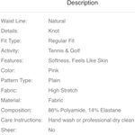 SheIn Solid Drawstring Pleated Layered Tennis Sports Shorts size S Photo 5