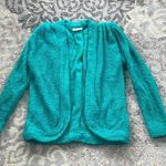The Italian Mob Vintage Knit Cardigan Teal Large Photo 0