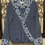 Knox Rose  long sleeve faux wrap vneck top Photo 0