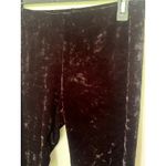 Nordstrom ‎ Black Velvet Leggings Soft Stretch Casual Pants Size M Photo 2