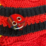 Vintage Chaus Sport Red Preppy Academia Button Up Cardigan Sweater Size M Photo 7