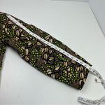 ALC Frank A.L.C. Emory Chocolate Brown Peach‎ Green Quilted Asymmetrical Jacket Small NEW Photo 10