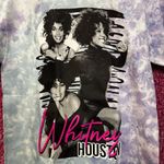 Whitney Houston I wanna Dance With Someone Tie Dye Tee Med Photo 1