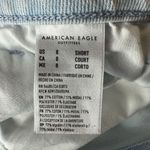American Eagle  Outfitters Mom Jeans Ripped High Waist Size 8 Short Photo 7
