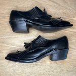 Nocona Vintage Western Bootie Fringe Tassel Black Leather Women’s Size 5.5 Photo 10