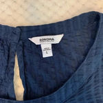 Sonoma Good For Life Navy Tank sz L lightweight summer cotton casual modest Photo 1