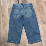 Banana Republic  High Rise Wide Leg Crop Jeans Plus Size 34 Denim NEW Photo 1