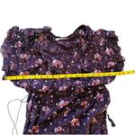 Ulla Johnson silk maroon red Floral Midi Dress NEW Photo 8