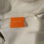 Ella Rose 100% Silk Ivory Blouse Square Neck Black Bow Size 12 Photo 3