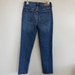 Madewell The Perfect Vintage Jeans Woman 26 27 Straight Leg Dark Wash High Rise Photo 2