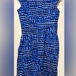 Calvin Klein  blue business dress cap sleeve size 8 Photo 2