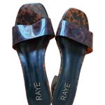 Raye Mindi Mule Heels in Tortoiseshell Brown Size 7.5 Photo 0