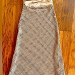 Bebe Tan Fishnet Long Beach Coverup  small/medium Photo 1