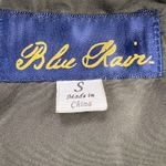 Blue Rain by Francesca's Army Green Puffer Insulated Vest Crosshatch Size S Photo 6