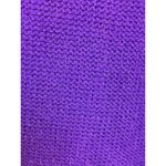 American Living Womens Wrap Sweater Purple XL Cable Knit Heavy Sleeveless u Photo 3