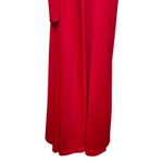 Vintage Ayes Unlimited Maxi Dress M/L True Wrap Gown Party Event Christmas Red Size M Photo 9