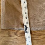 Louise Paris Suede Leather Pants Women's Size 15 Tan Brown Western Style Photo 1