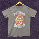The Rolling Stones  Tattoo You Album Hot Lips Band T-Shirt L  Photo 0