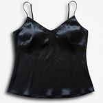Soma Size 3 (Plus Size) Y2K Black Beaded Shelf Camisole Photo 0