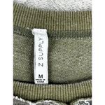 Z Supply  Camo Sweater M Long Sleeve Crew Neck Distressed Hem Weekender Boho Slit Photo 2