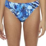 JC Penny Blue 2-Piece Swimsuit XL Photo 2