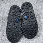 New Rock M.5514 Crater Gray Silver Black Metallic Leather Boots EU Size 39 Punk Photo 4