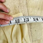 Reformation  skirt with slit in buttercup NWT Photo 11