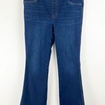 Spanx  Blue Denim High Rise Flare Leg Jeans Photo 0