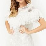 Forever 21 White Dress w/ Fringe Photo 0