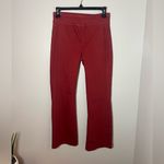 Free People We The In My Feelings Mid Rise Crop Flare Pull On Pant Rust Size XS Photo 2